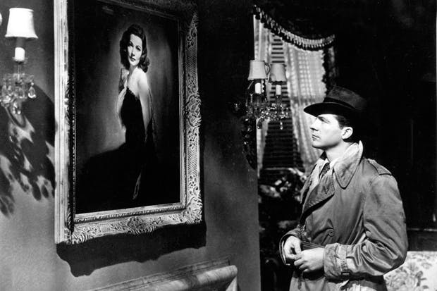 Dana Andrews as Mark McPherson in Laura 1944