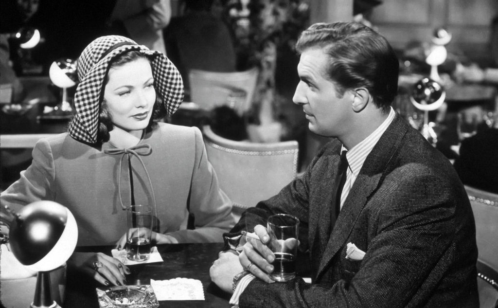 Laura 1944 Gene Tierney and Vincent Price