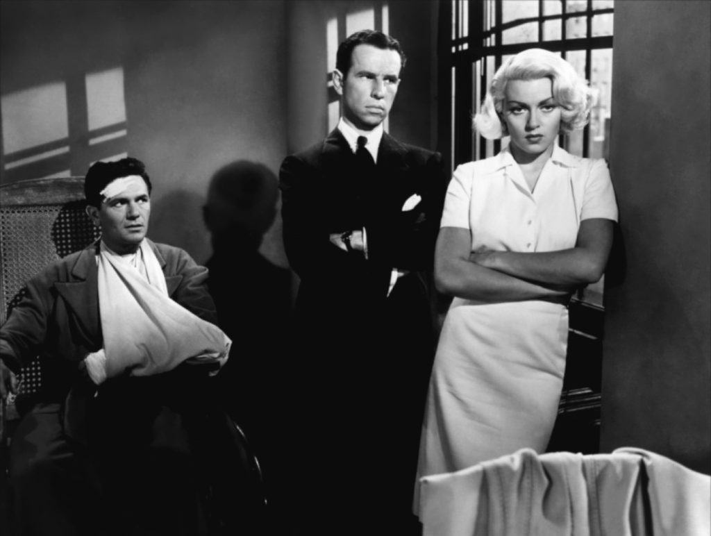 Lana Turner John Garfield Hume Cronyn in The Postman Always Rings Twice 1946