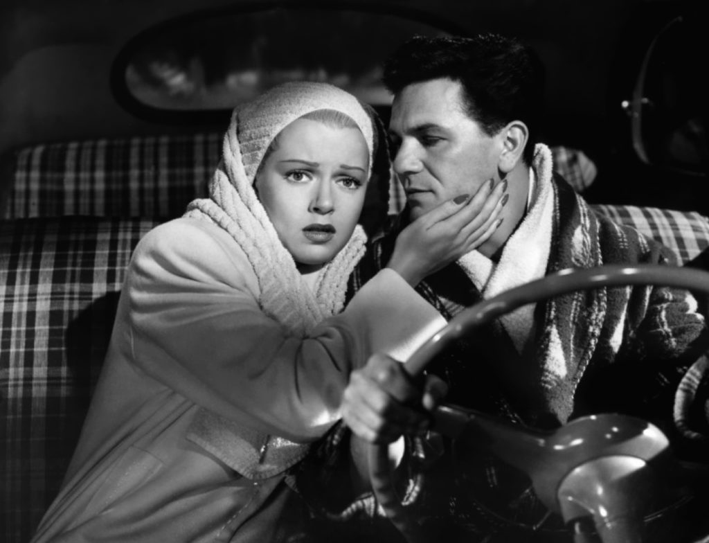 Lana Turner and John Garfield in The Postman Always Rings Twice 1946