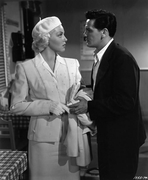 John Garfield and Lana Turner in The Postman Always Rings Twice 1946